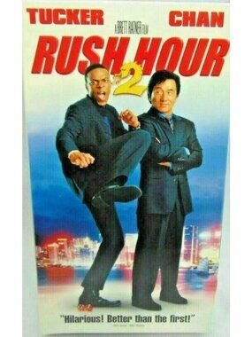 Vintage VHS Rush Hour 2  (VHS,2001) Jackie Chan Chris Tucker Sealed